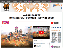 Tablet Screenshot of karhubasket.net